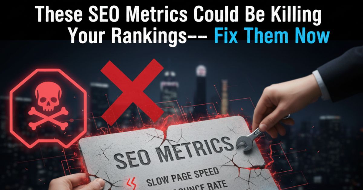 Read more about the article These SEO Metrics Could Be Killing Your Rankings—Fix Them Now